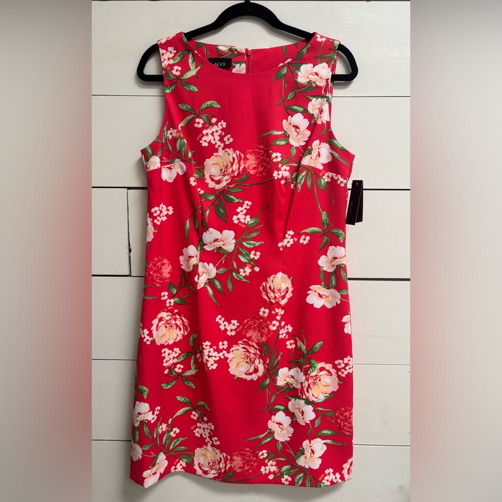 Alyx Red Sheath Mini Dress Women’s Size 12